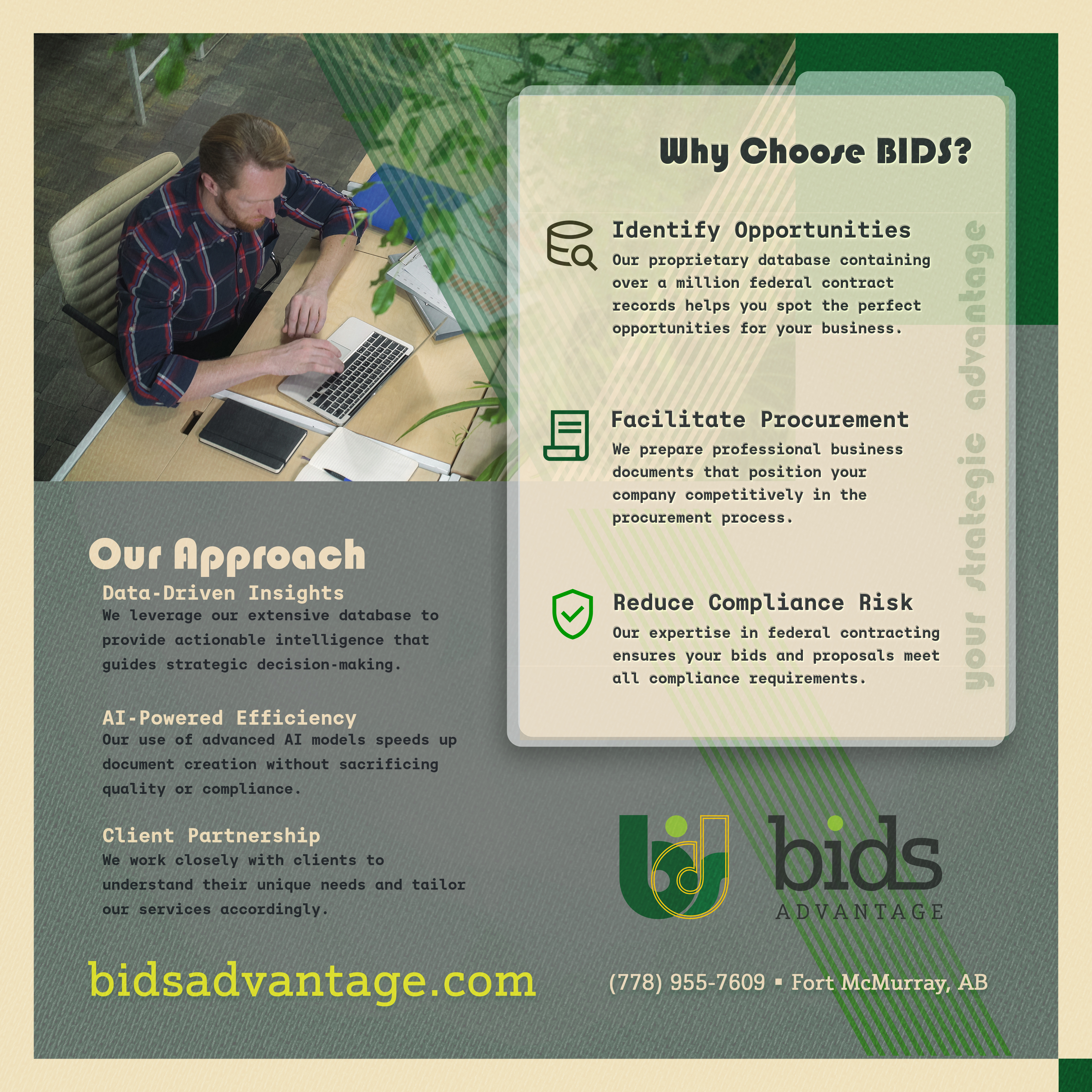 BIDS brochure interior spread